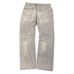 Y2K Gap Grey Faded Straight Jeans